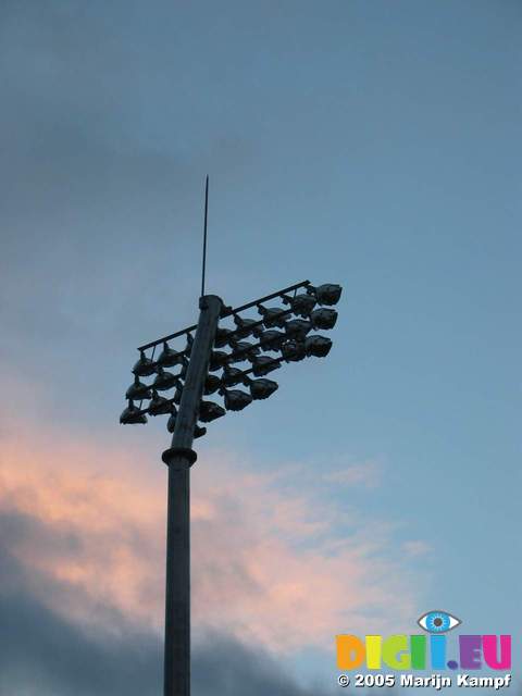 15550 Clouds behind stadium lights